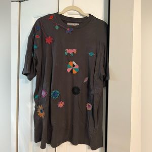 urban outfitters kimishi blue t shirt